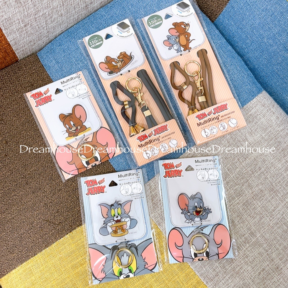 湯姆貓與傑利鼠 TOM&JERRY 湯姆貓 傑利鼠 泰妃 手機掛繩夾片 手機掛環 手機夾片 矽膠吊飾