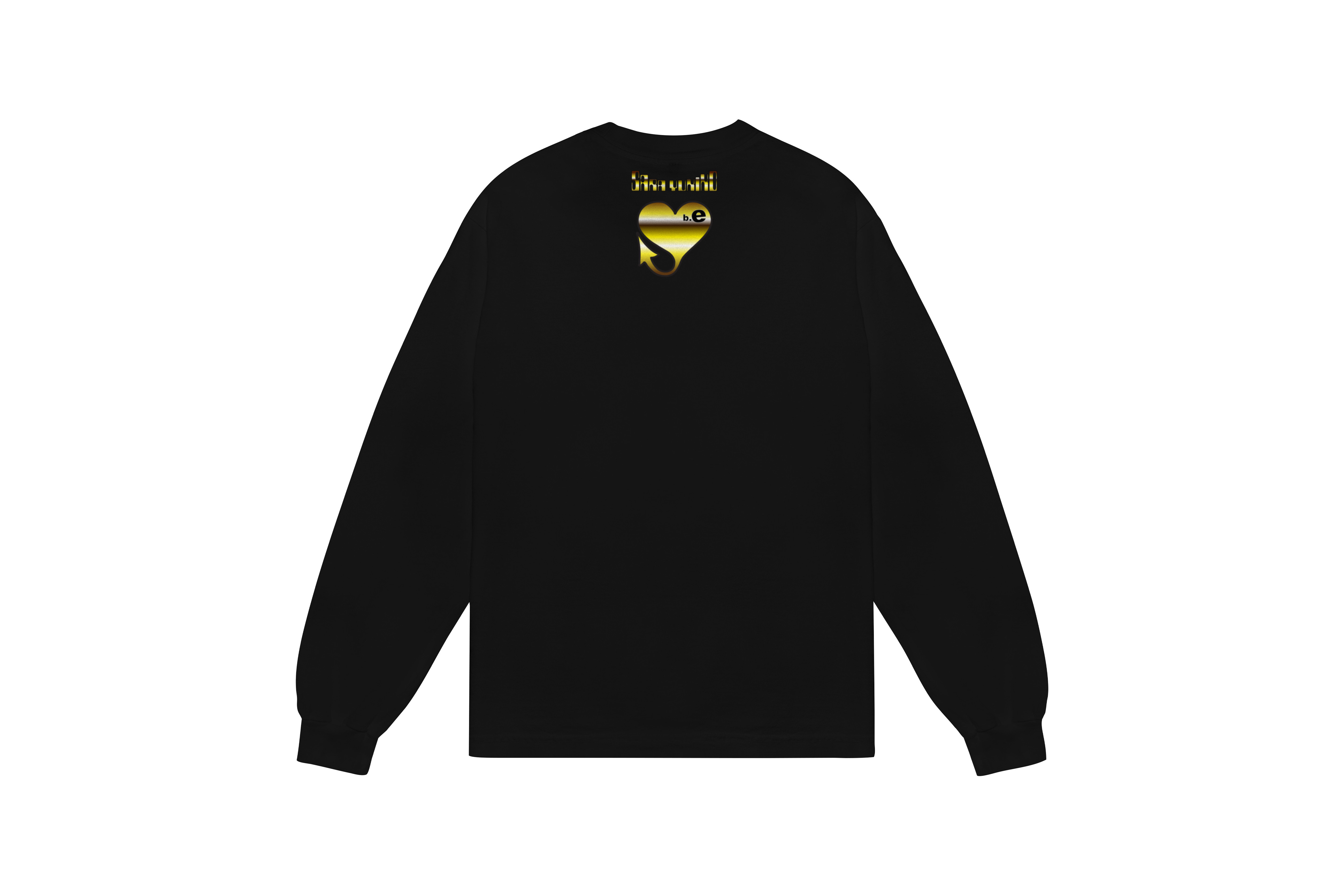 b.Eautiful "b.Eautiful x Sara Yukiko Mon b.e Angel LS Shirt" (Black)