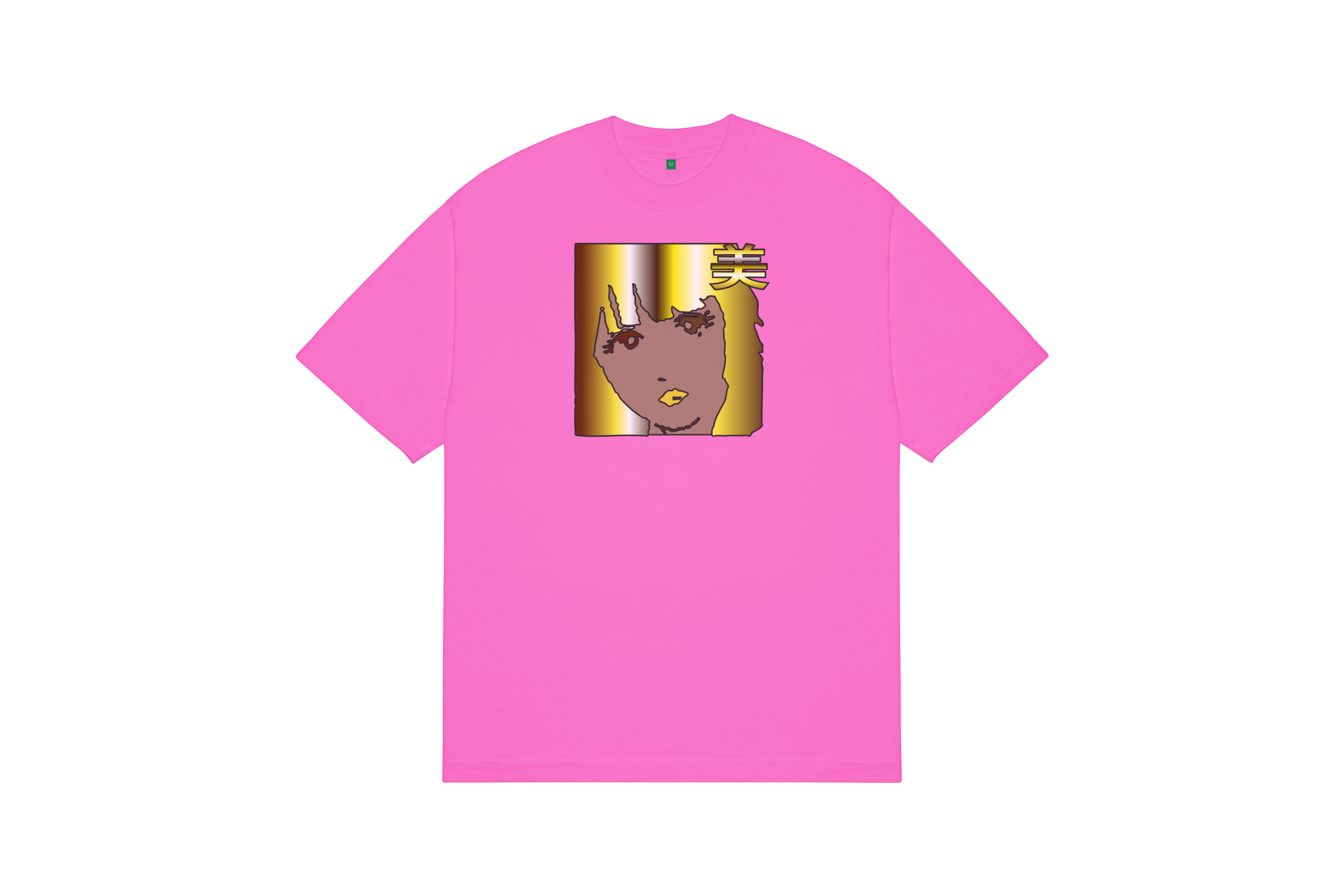 b.Eautiful "b.Eautiful x Sara Yukiko Mon b.e Girl T-Shirt" (Neon Pink)