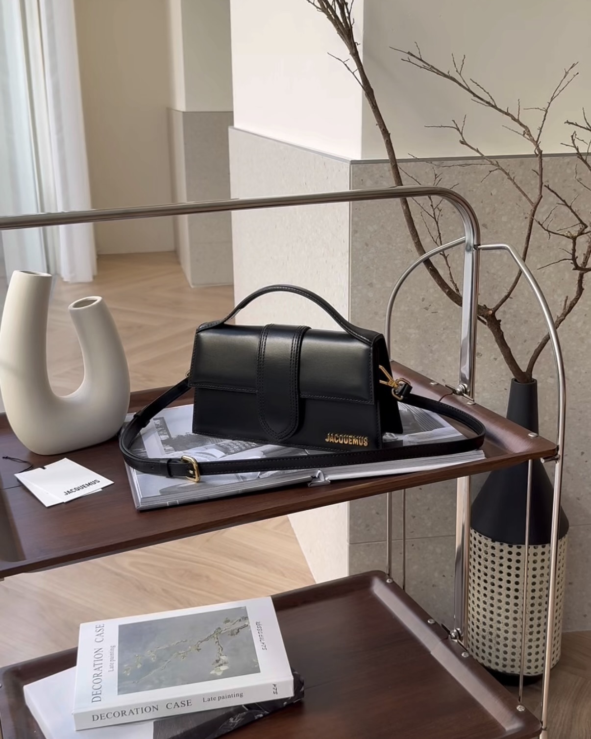 JACQUEMUS｜THE LARGE BAMBINO 黑金