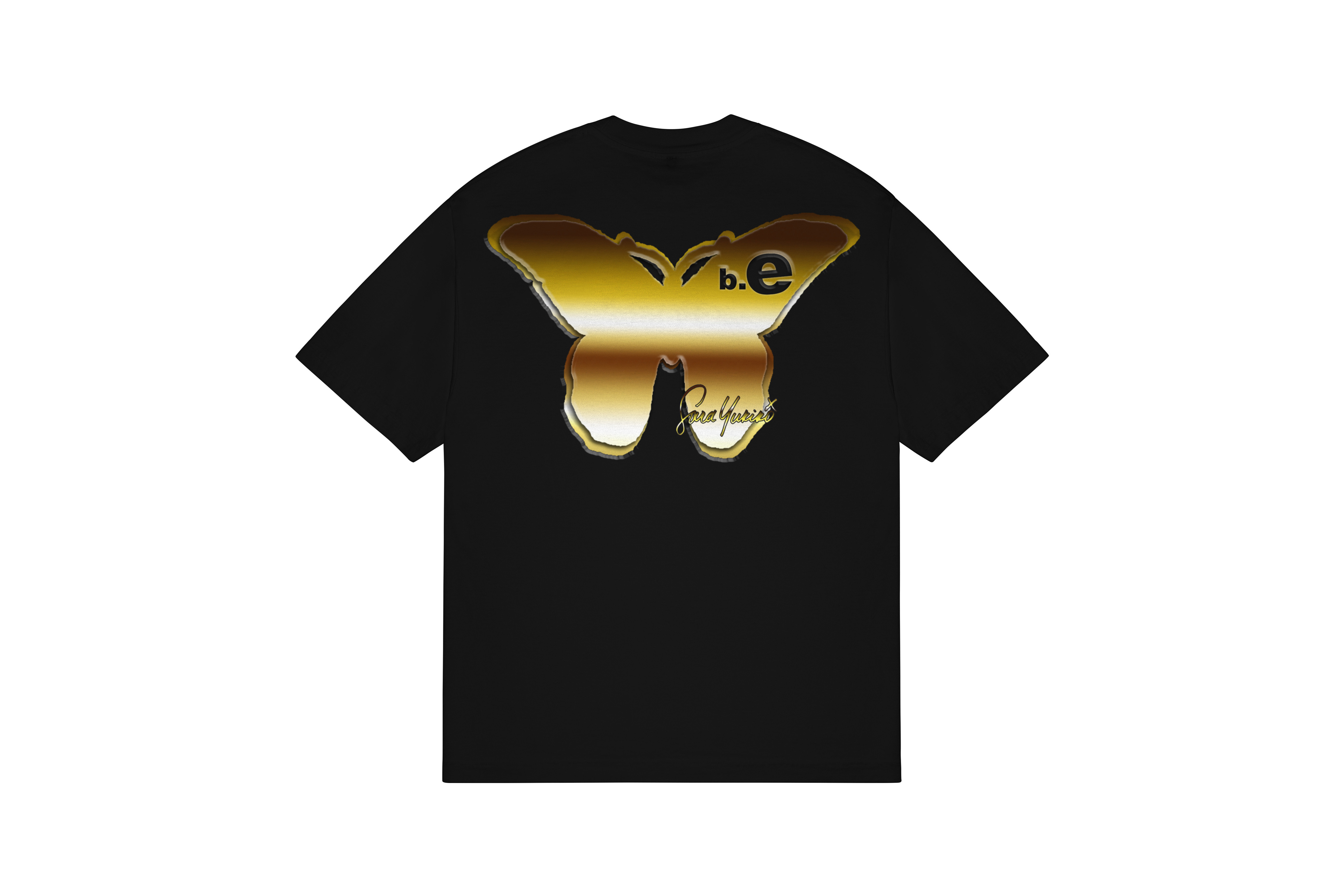 b.Eautiful "b.Eautiful x Sara Yukiko Mon b.e Girl T-Shirt" (Black)