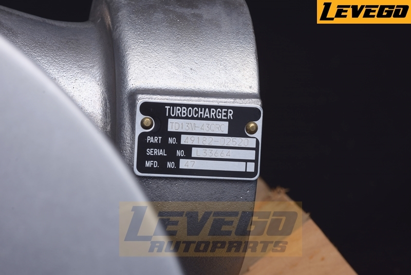 New Genuine MHI TD13M Turbo for Yanmar 6LAL-ET 49182-02520