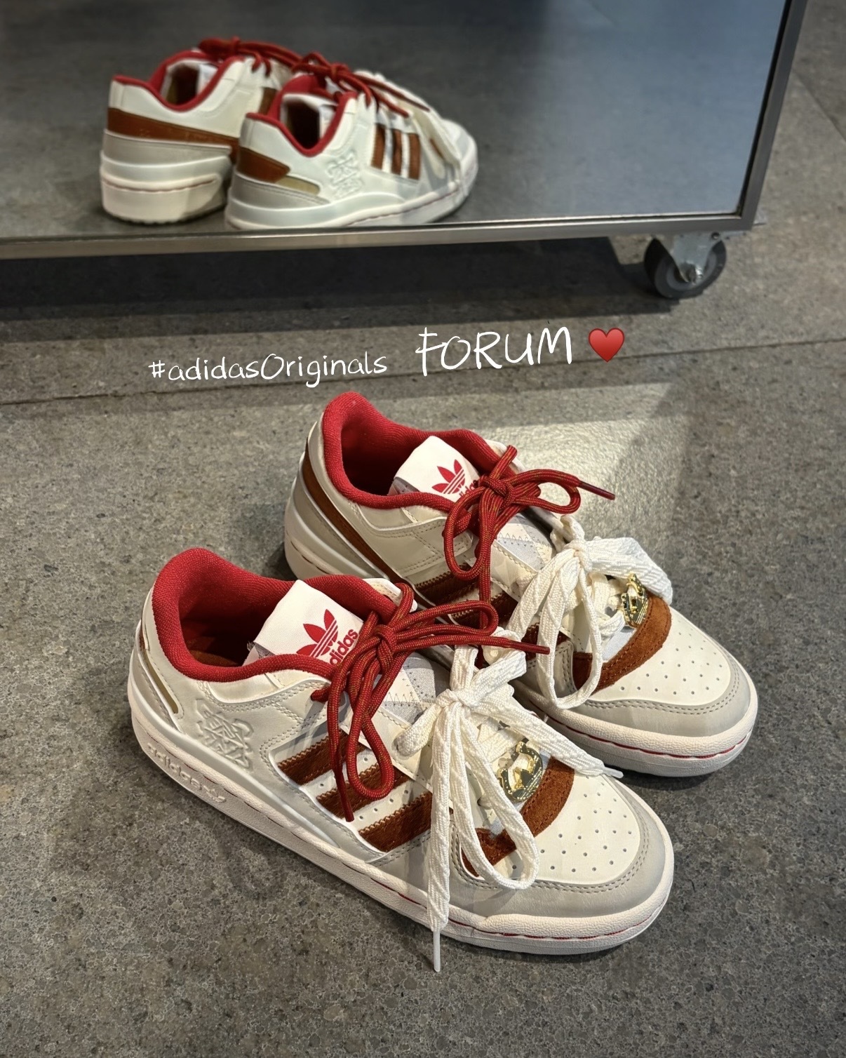 ADIDAS ORIGINALS FORUM LOW CL 2026年 馬年限定 馬蹄 馬毛 男女鞋 KJ8751 / 調貨