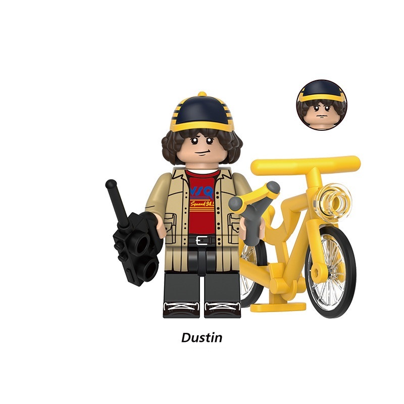 Stranger Things Dustin Custom Minifigures fit Lego G0186 GH0668