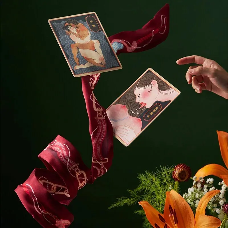 女人迷 臉紅體位床遊：愛的四十八手！藝術精品級情慾牌卡