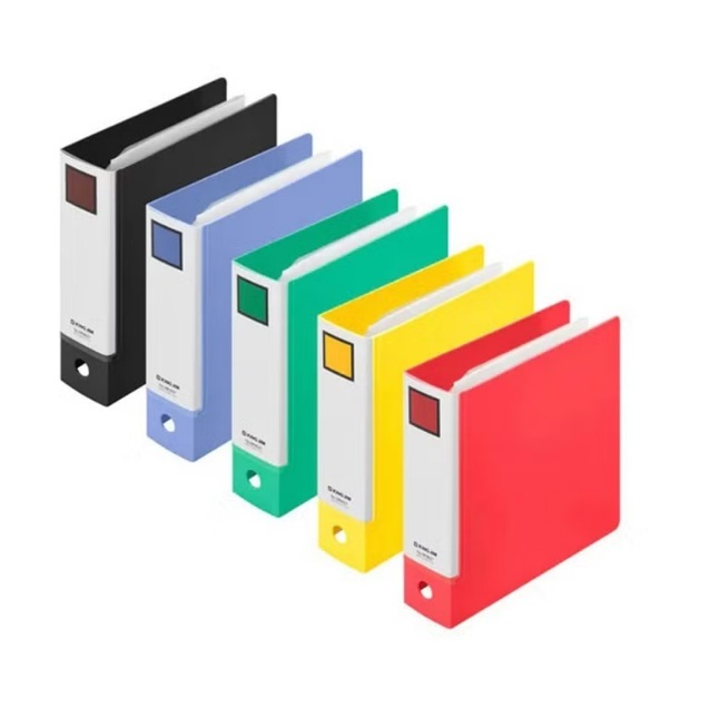 日本KING JIM．迷你三孔資料夾 共五色