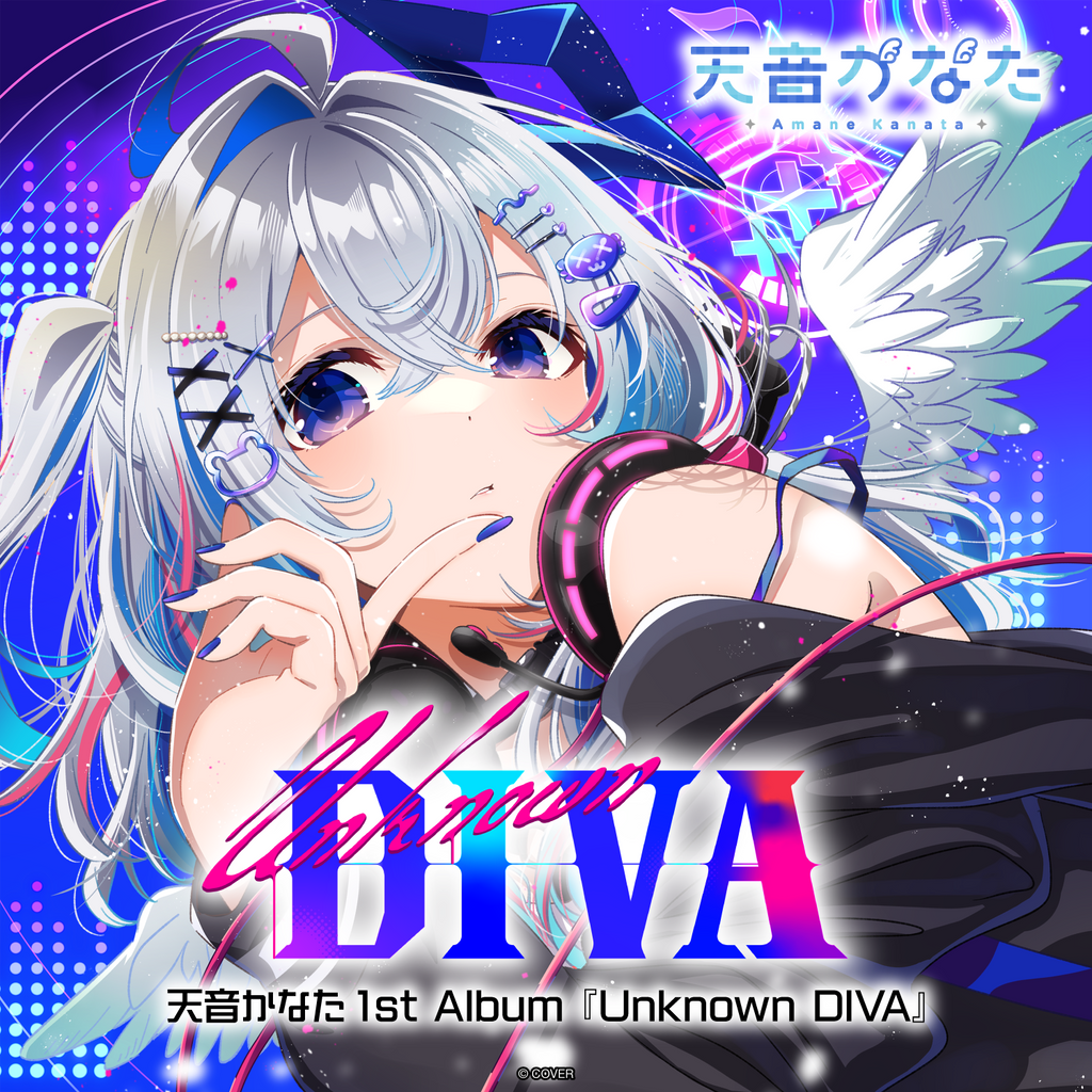 「官品代購」hololive【再販】天音かなた 1stアルバム『Unknown DIVA』💫💽 Kanata