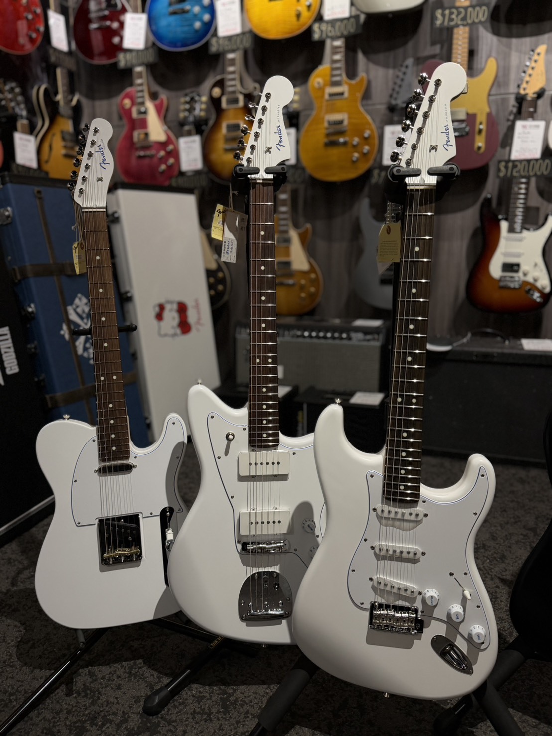 Fender Made in Japan Hybrid II Telecaster in Blanc 限量款電