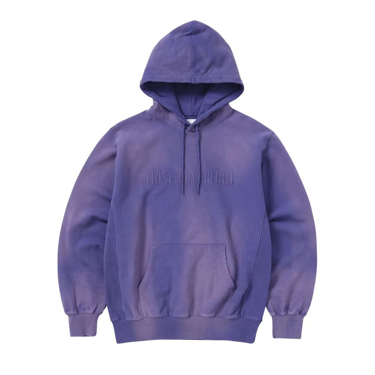 THISISNEVERTHAT FADED EMBROIDERY TN241TSWHO03 PURPLE