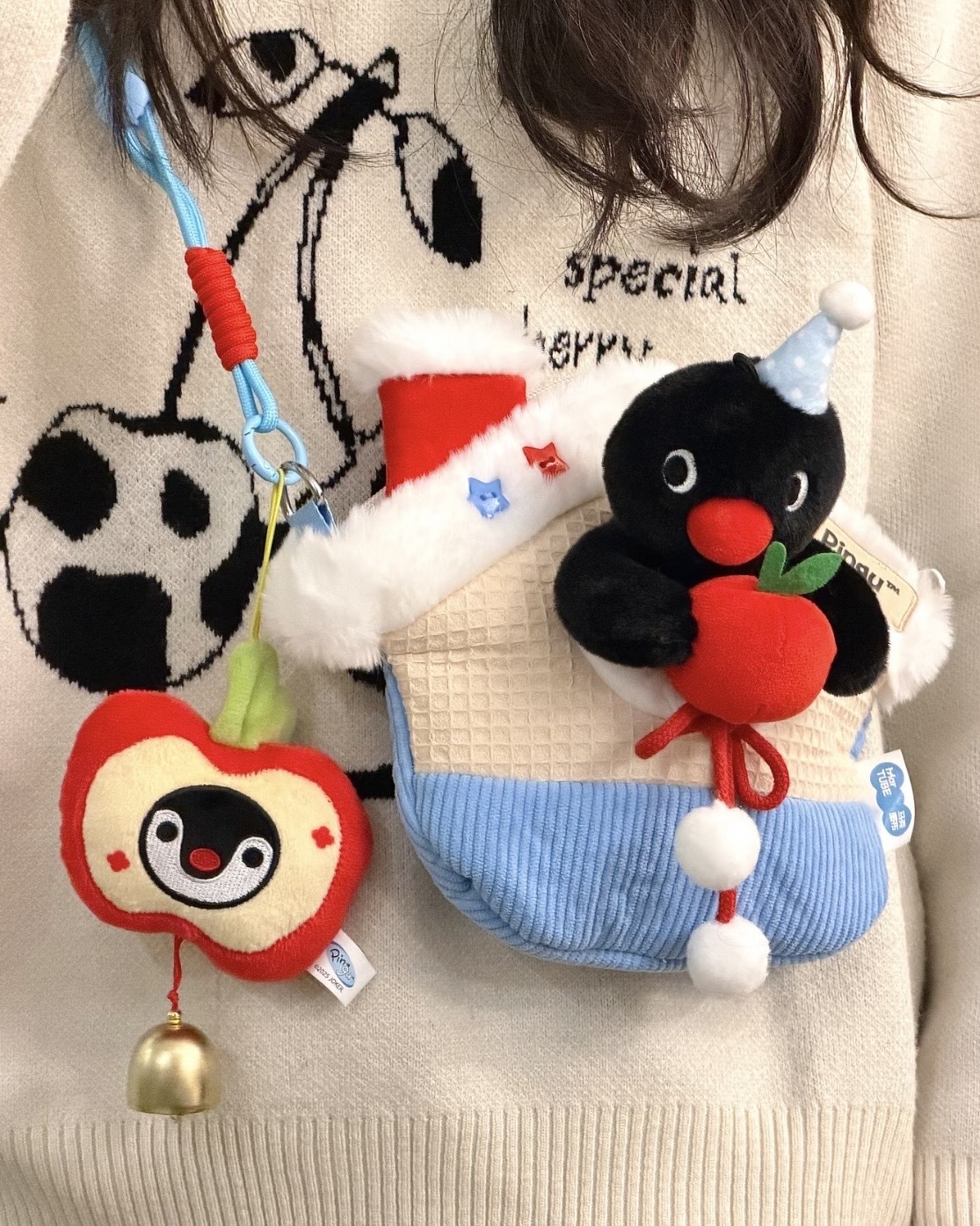 PINGU 企鵝家族 聖誕系列 雪屋 掛鈴 鈴鐺 吊飾 鑰匙圈 耳機包 包包 抱枕 / 預購