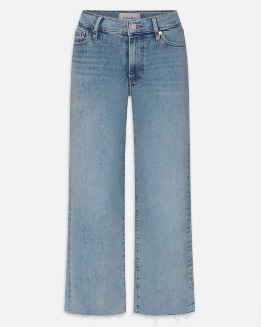 1FF0101-069 FRAME Le Slim Palazzo Crop Springs Raw After (SS26) #LSPCRA814-SPGR (C-EU-E)