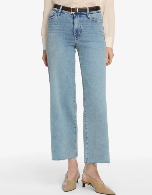 1FF0101-069 FRAME Le Slim Palazzo Crop Springs Raw After (SS26) #LSPCRA814-SPGR (C-EU-E)