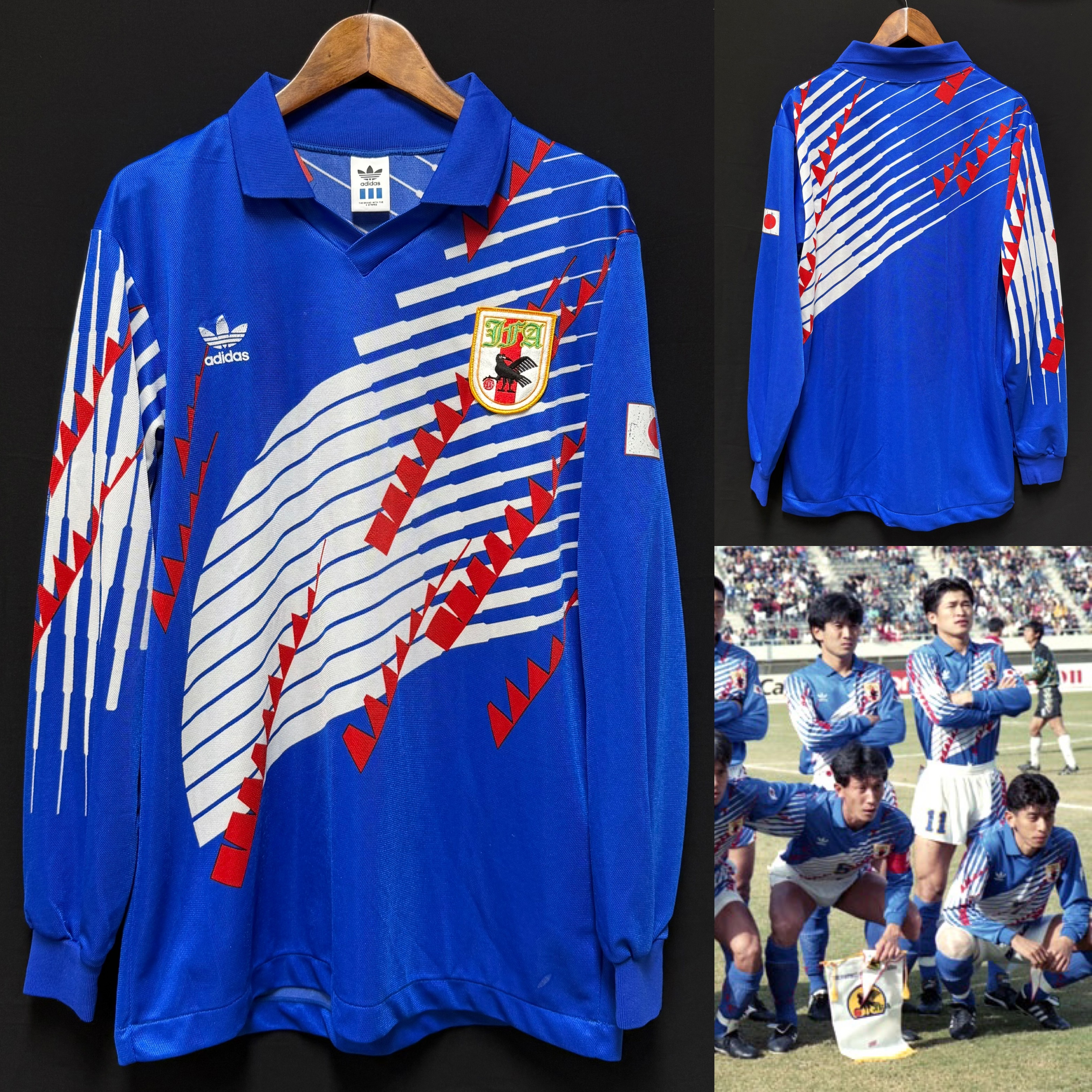 Japan 1992 Adidas L/S Home Shirt