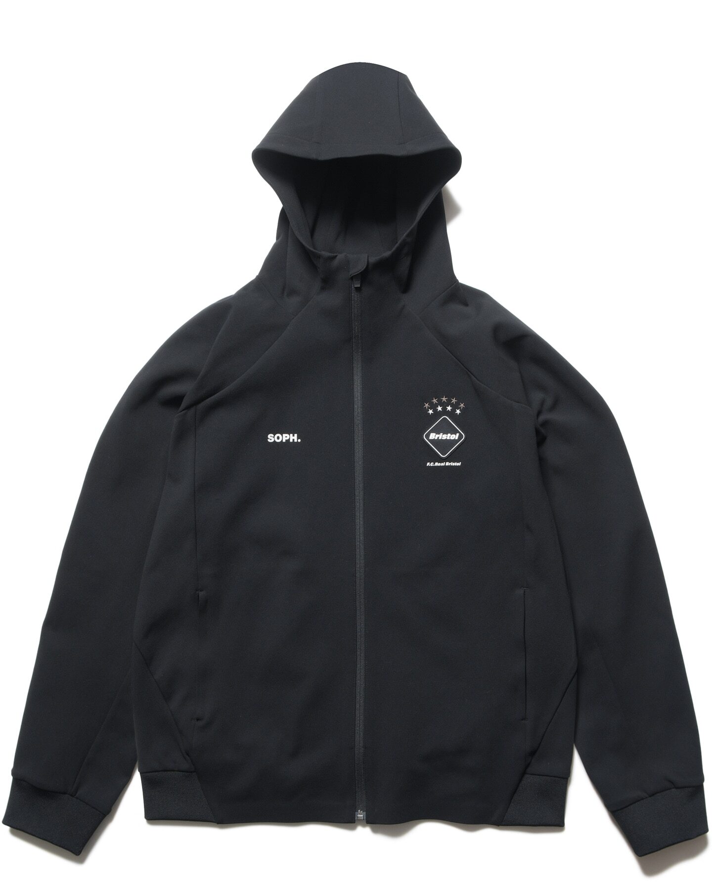 [Instock] F.C. Real Bristol FW25 PDK HOODED BLOUSON | BLACK