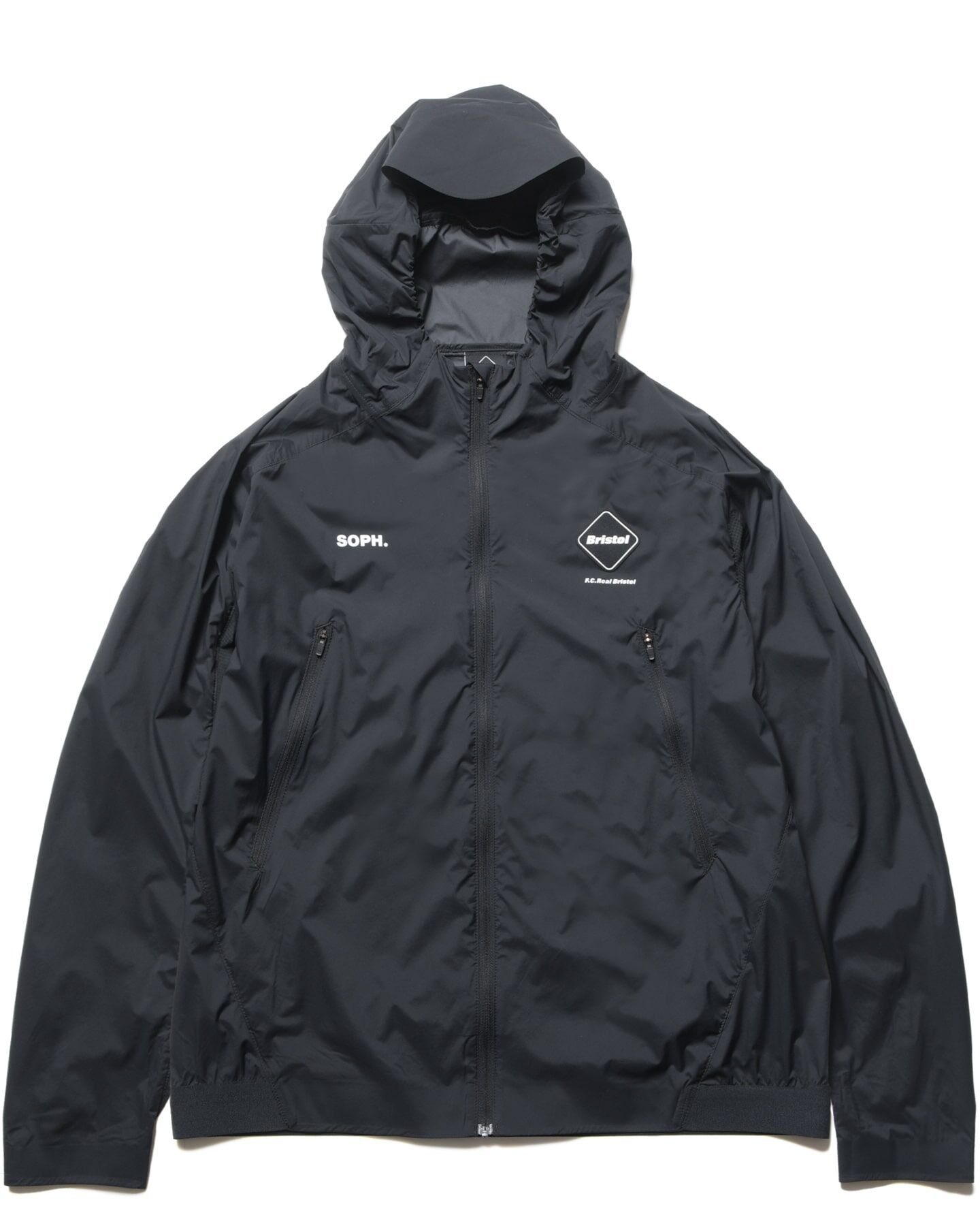 [Instock] F.C. Real Bristol FW25 LIGHT WEIGHT BREATHABLE JACKET | BLACK