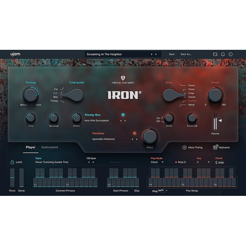 UJAM IRON 2｜虛擬電吉他音源
