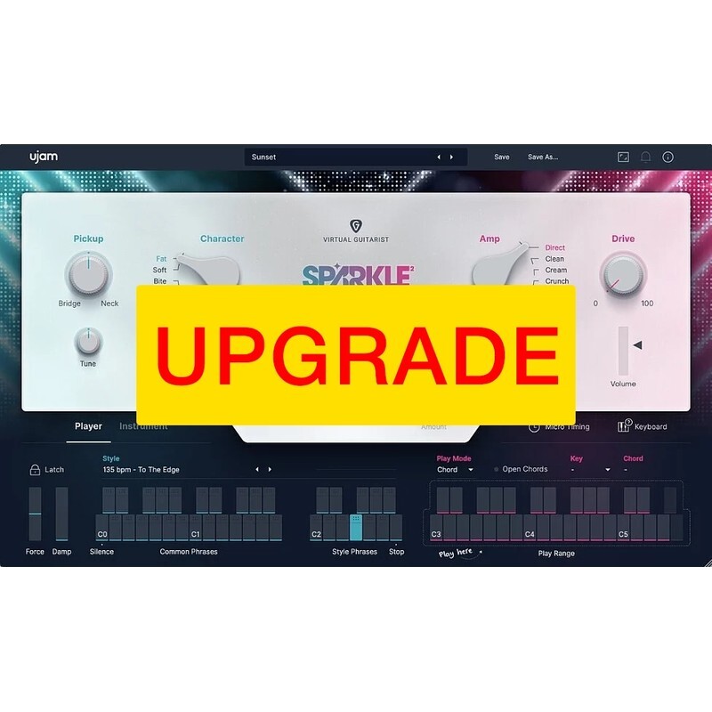 UJAM Upgrade SPARKLE 2｜虛擬吉他音源升級版