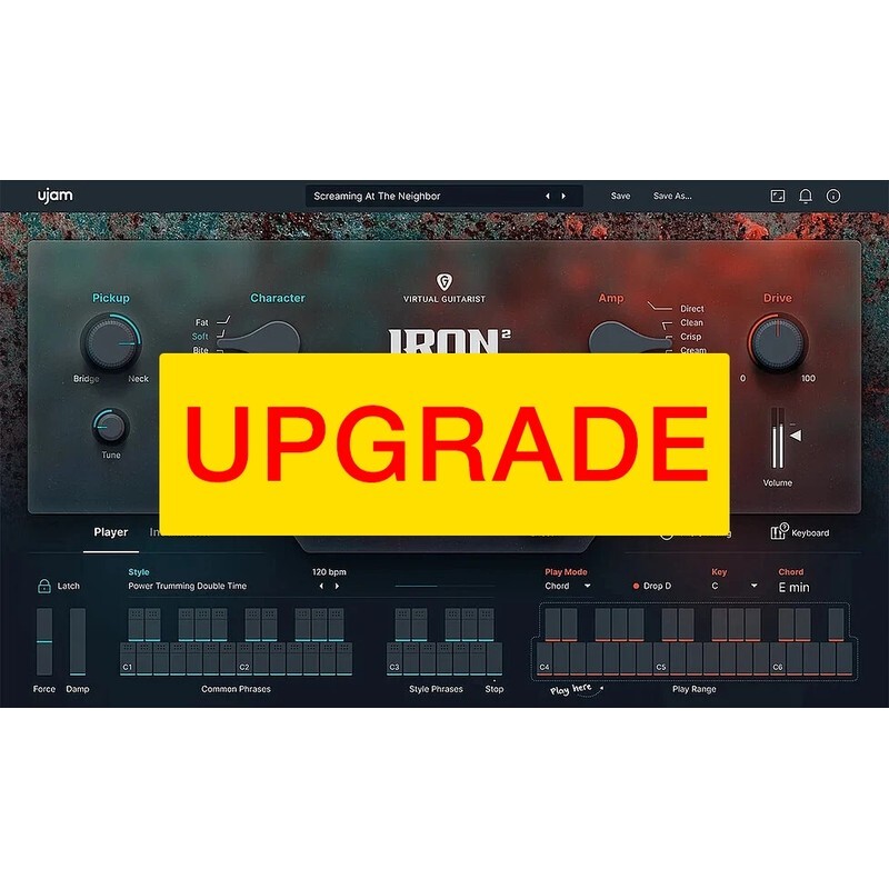 UJAM Upgrade IRON 2｜虛擬電吉他音源