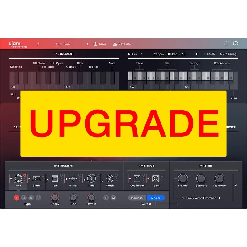 UJAM Upgrade HEAVY 2｜虛擬鼓手音源升級版