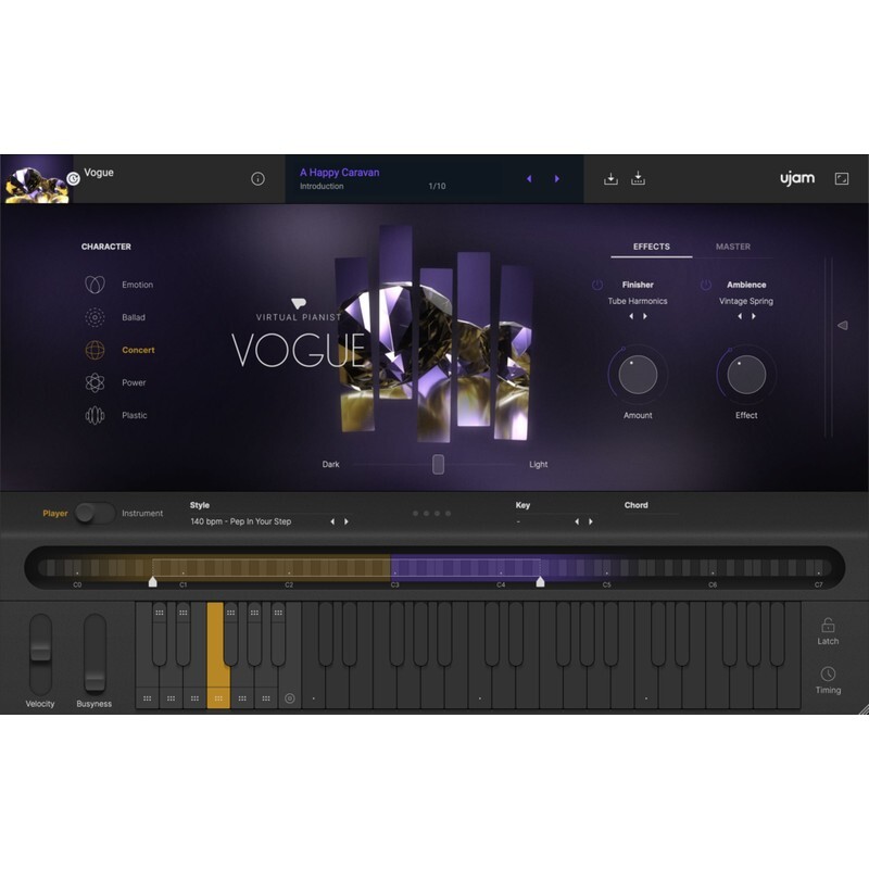 UJAM VOGUE｜虛擬鋼琴音源