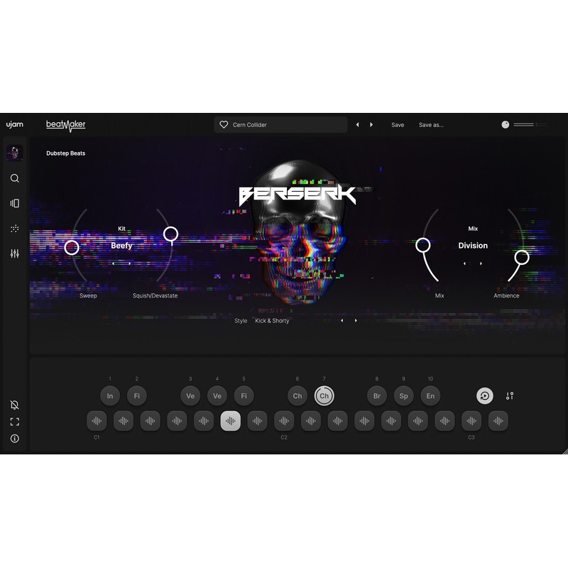UJAM BERSERK｜虛擬節奏鼓機音源軟體