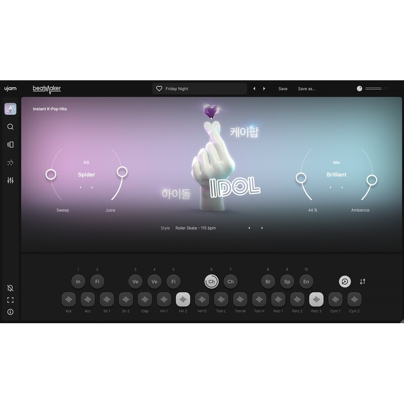 UJAM IDOL｜虛擬節奏製作軟體