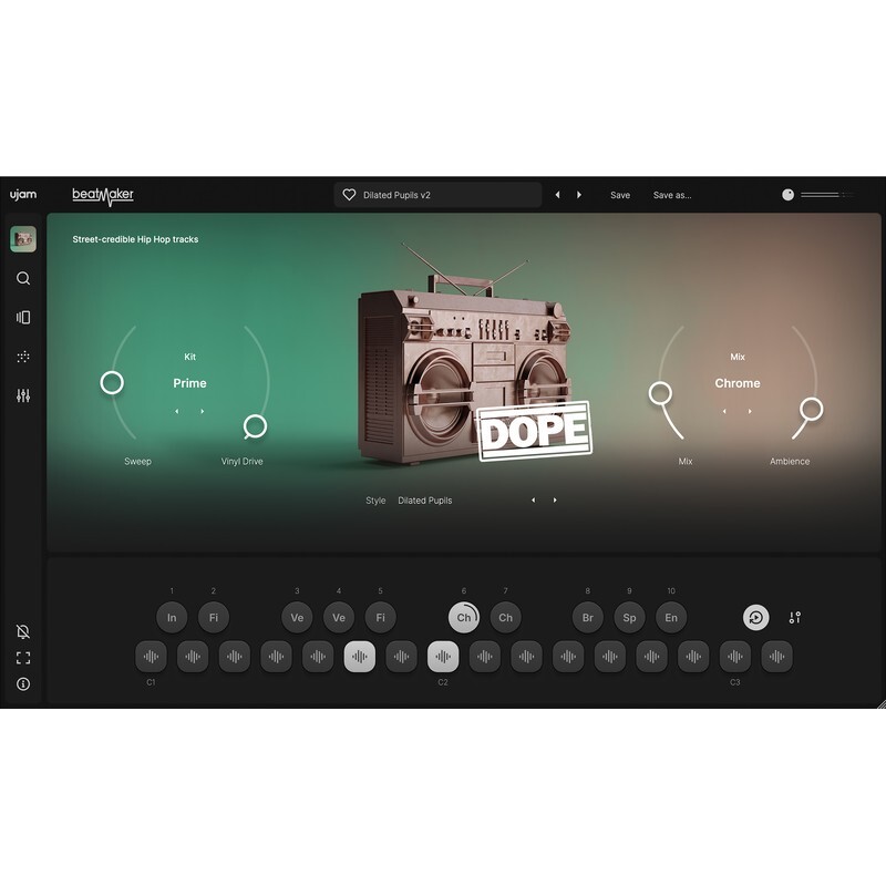 UJAM DOPE 2｜嘻哈節奏鼓機音源