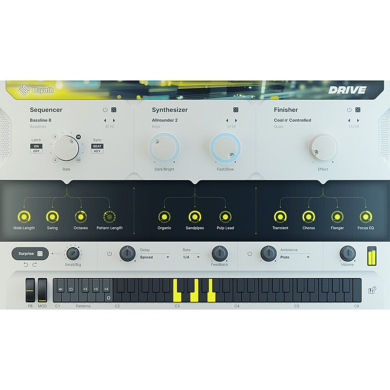 UJAM DRIVE｜虛擬合成器音源軟體