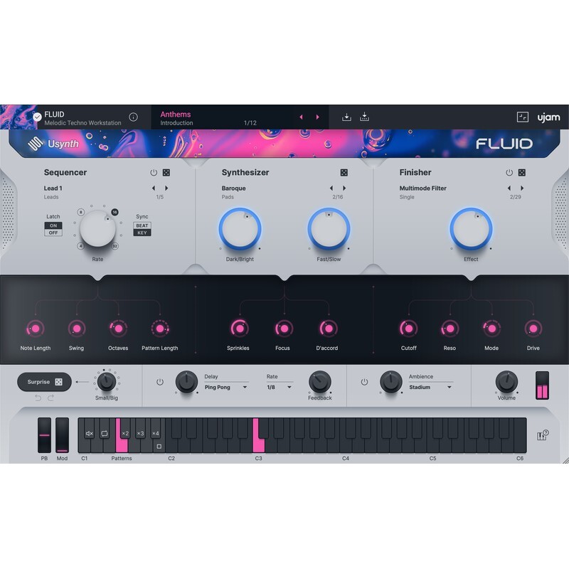 UJAM Fluid｜旋律合成器音源