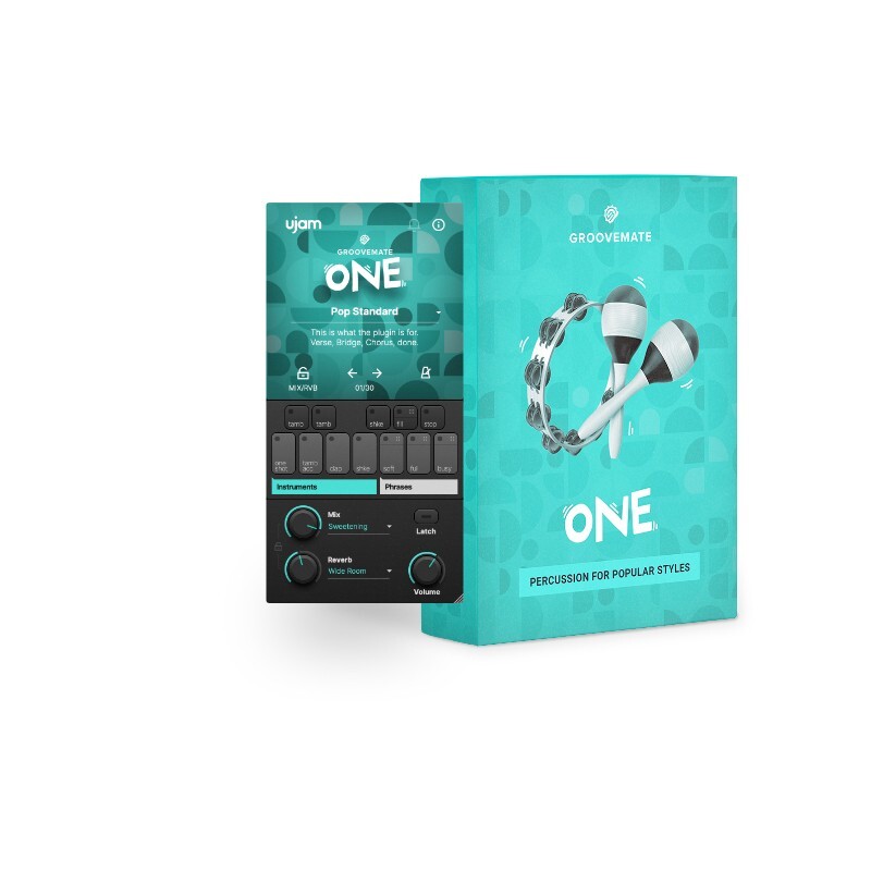 UJAM GROOVEMATE ONE｜虛擬打擊樂器音源