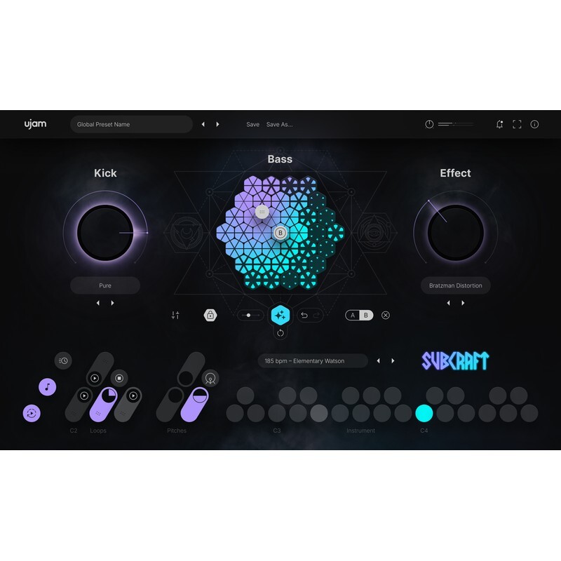 UJAM SUBCRAFT｜重低音貝斯合成器音源
