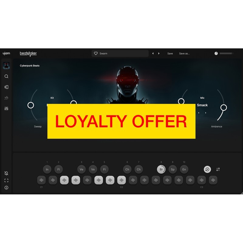 UJAM NEMESIS Loyalty Offer｜電子節奏製作音源