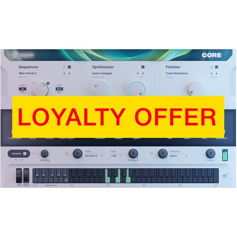 UJAM CORE Loyalty Offer｜音樂製作軟體組合