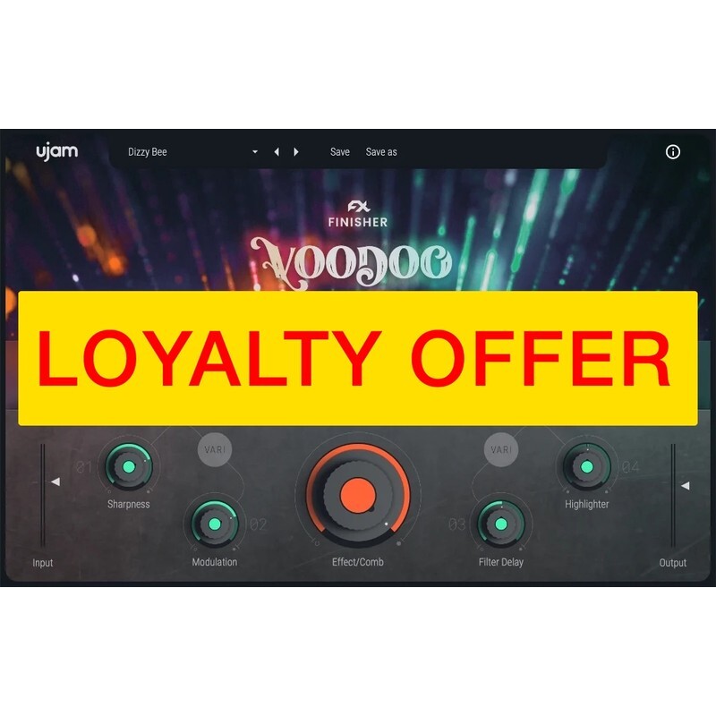 UJAM VOODOO Loyalty Offer｜虛擬吉他手軟體