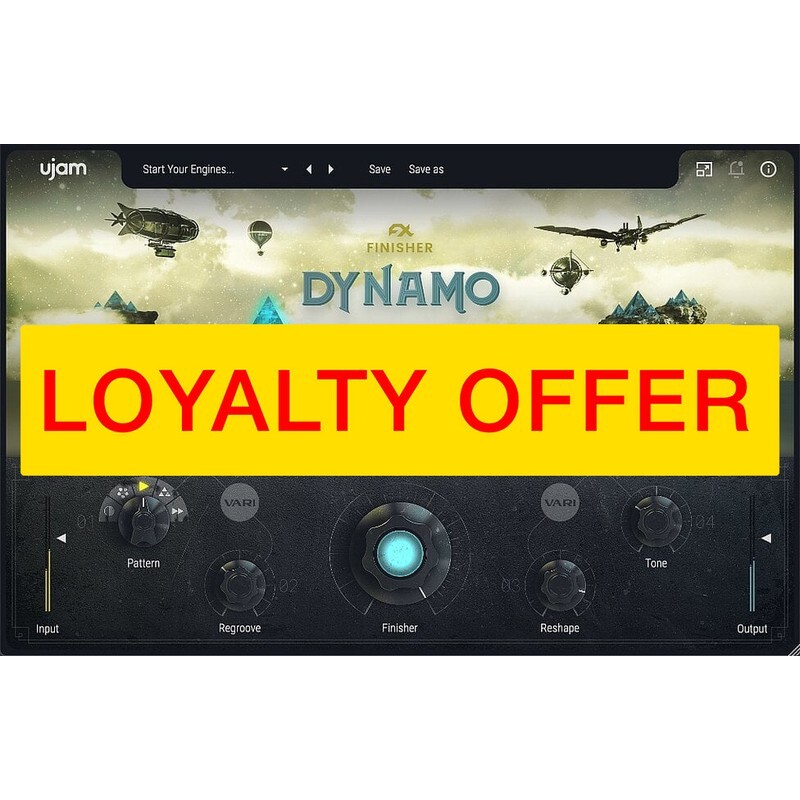 UJAM DYNAMO Loyalty Offer｜數位音訊效果插件