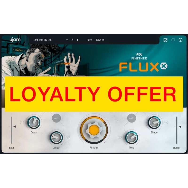 UJAM FLUXX Loyalty Offer｜音訊效果器插件