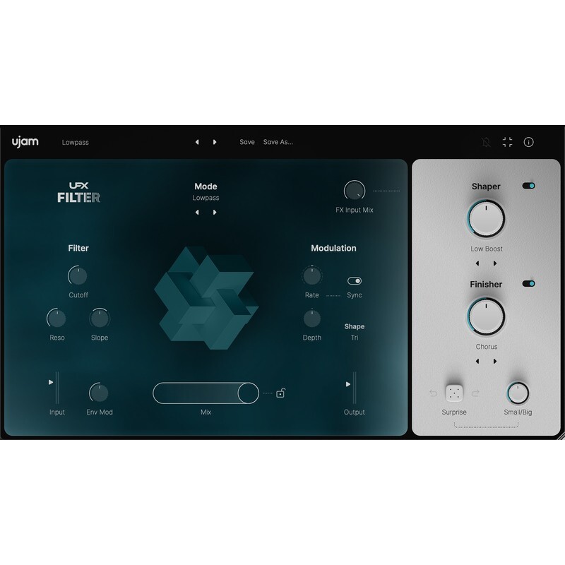 UJAM UFX FILTER｜濾波器效果器插件