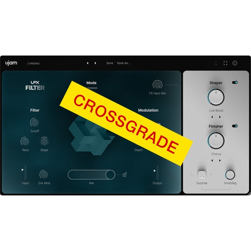 UJAM UFX FILTER Loyalty Offer｜音訊濾波效果器