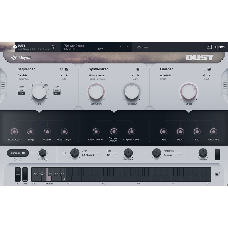 UJAM DUST｜電子音樂製作軟體