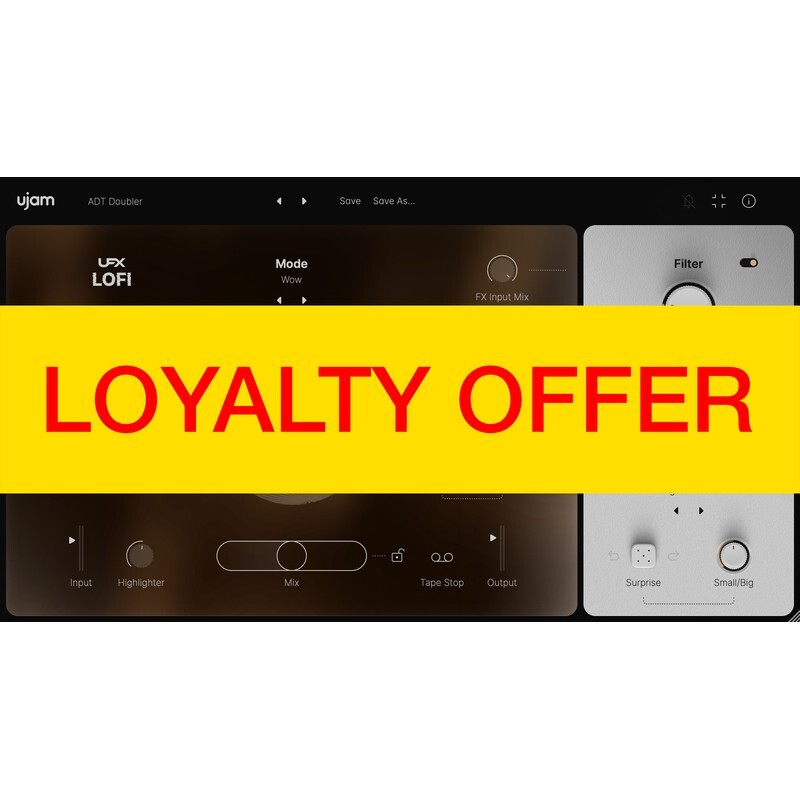 UJAM LOFI Loyalty Offer｜音樂製作軟體