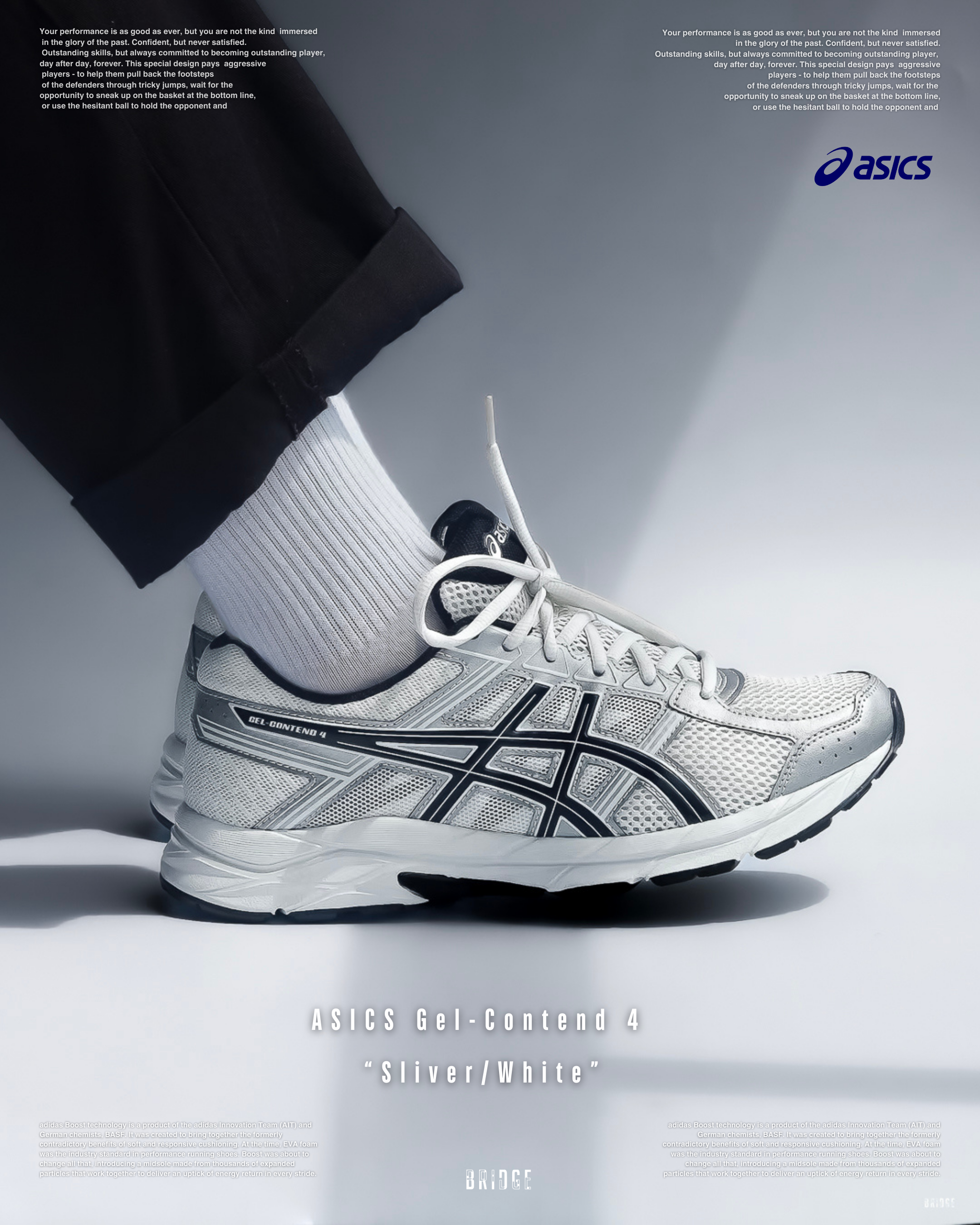 『白銀 銷量冠軍🏆CP值必須滿』Asics Gel-Contend 4 1011B937-103