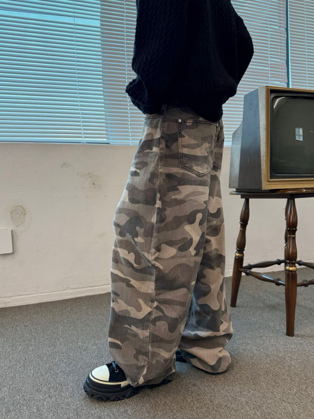 迷彩鬆身褲 Seeot-086P