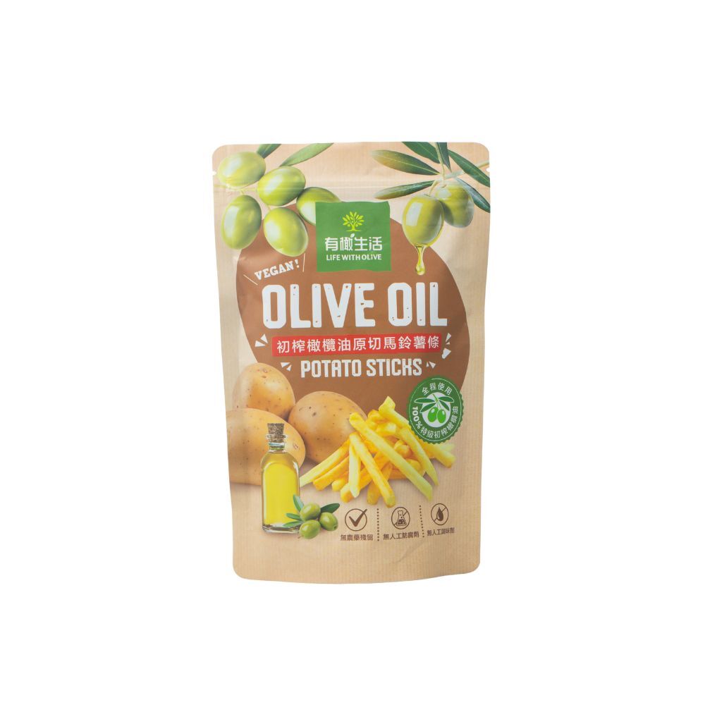初榨橄欖油原切馬鈴薯條 60g