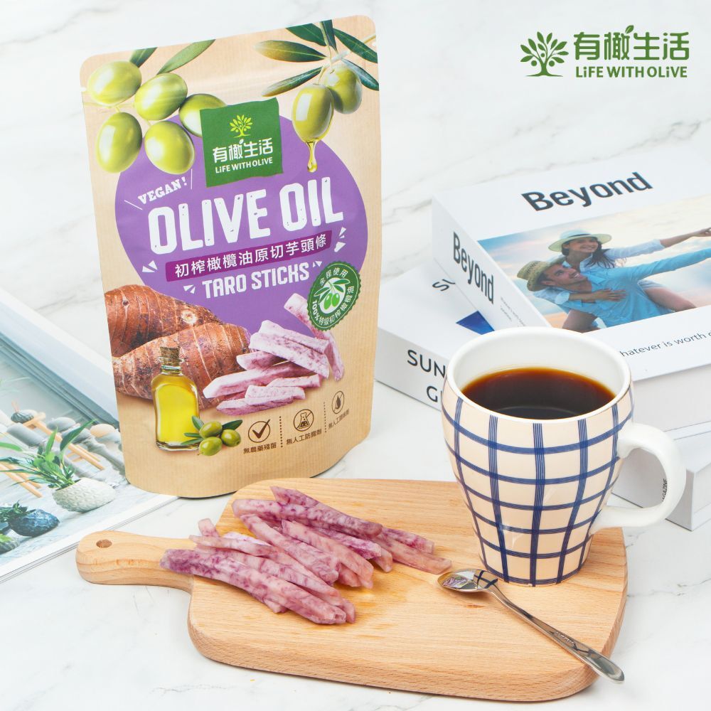 初榨橄欖油原切芋頭條