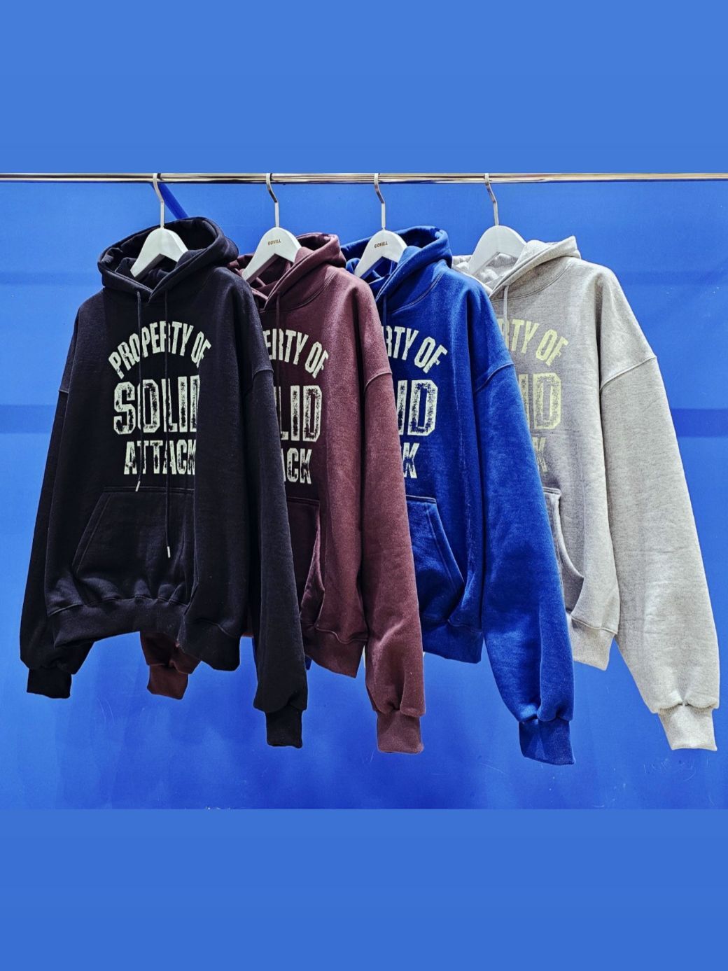 英文字連帽衛衣 COVILL-248T