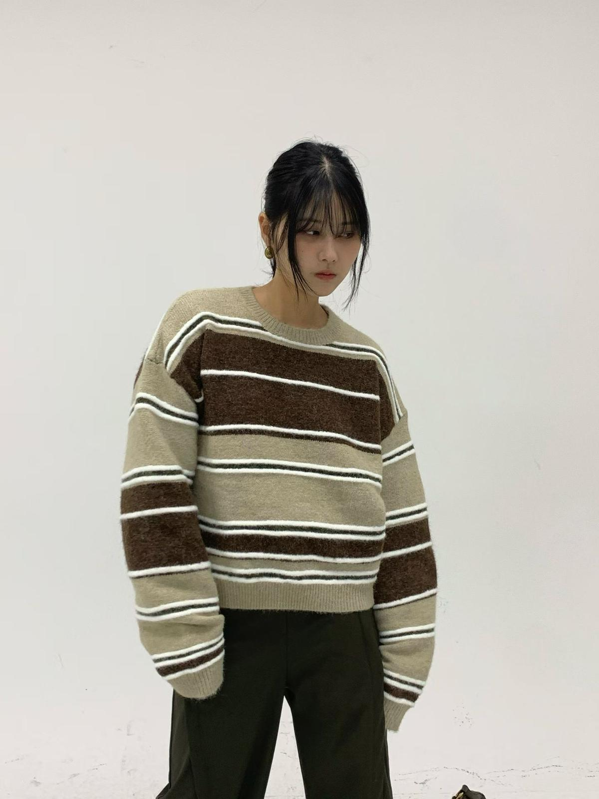 SN001 淨色長袖套頭衛衣 Free size