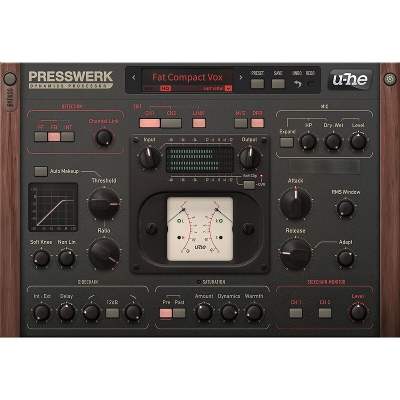 u-he Presswerk｜動態壓縮效果器