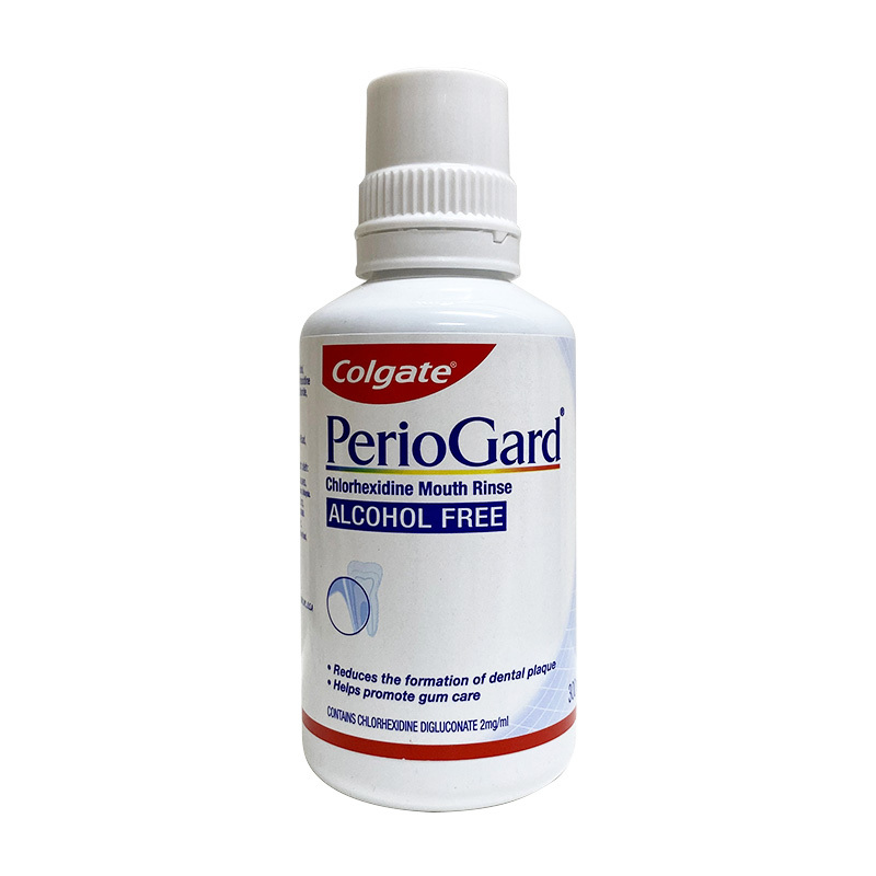 高露潔PerioGard牙齦漱口水300ml 無酒精溫和配方