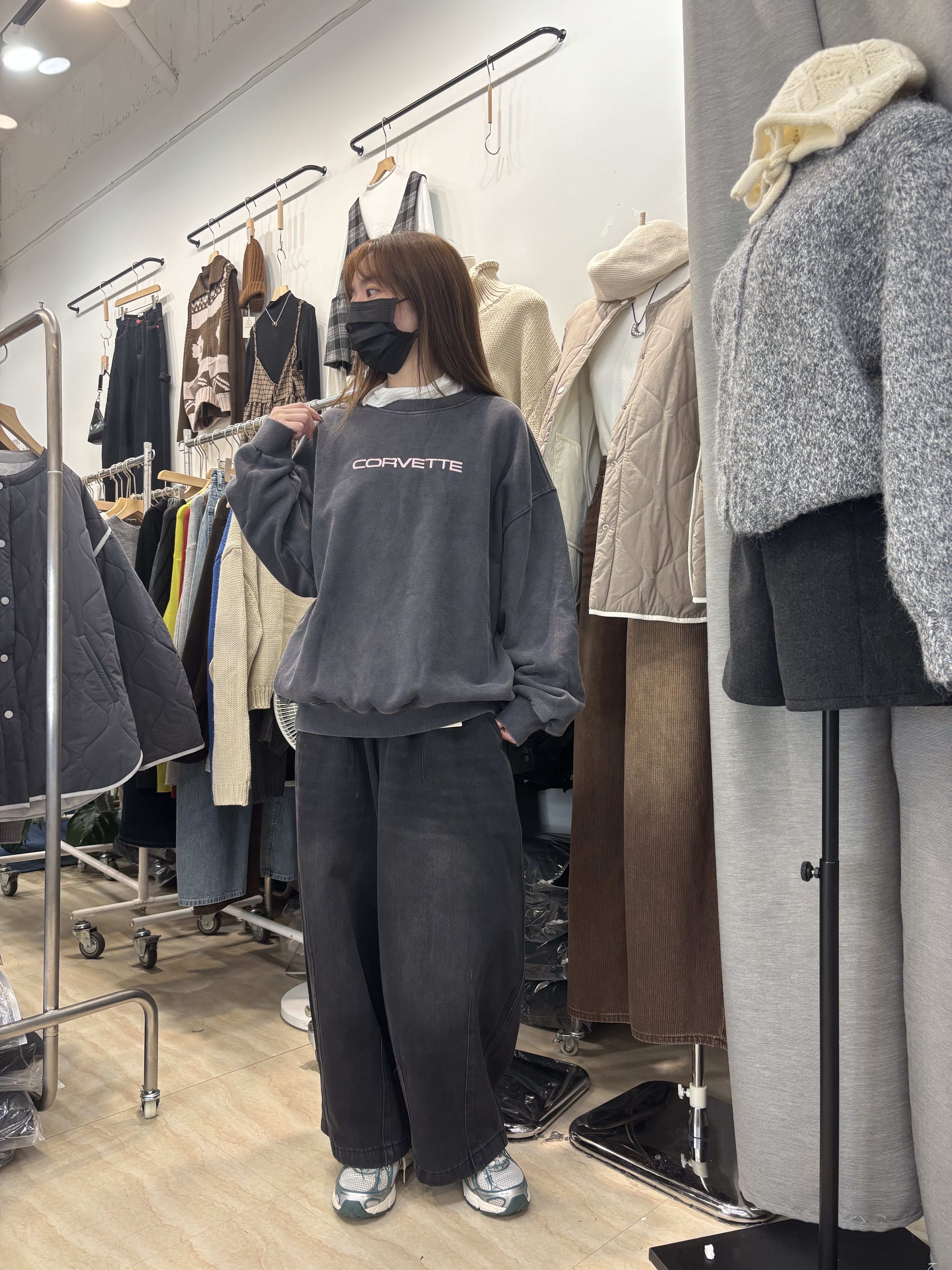 水洗加厚簡約大學Ｔ