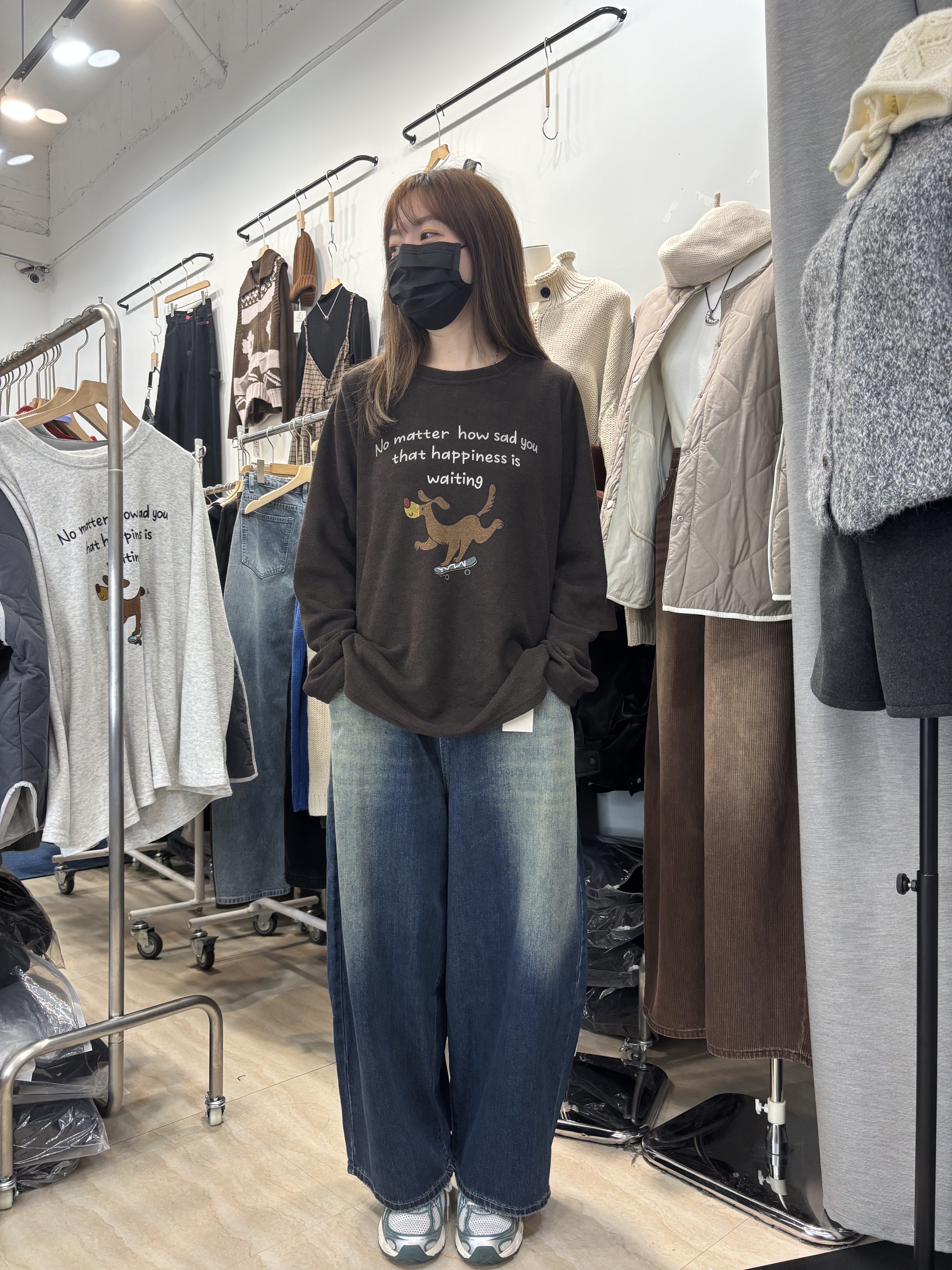 字母滑板狗狗Ｔ